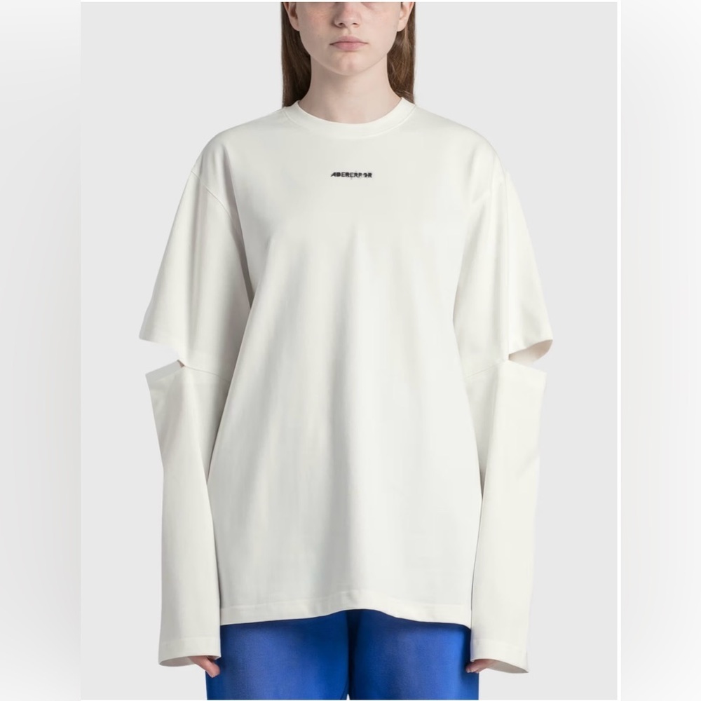 ADERERROR Obe Long Sleeve T-Shirt in Size A2 Medium/Large